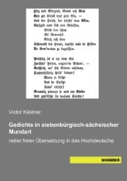 Cover von Gedichte in siebenbürgisch-sächsischer Mundart