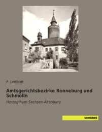 Cover von Amtsgerichtsbezirke Ronneburg und Schmölln