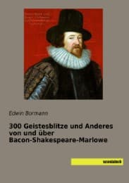 Cover von 300 Geistesblitze und Anderes von und über Bacon-Shakespeare-Marlowe