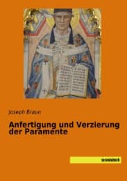 Cover von Anfertigung und Verzierung der Paramente