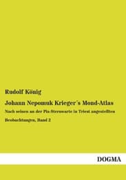 Cover von Johann Nepomuk Krieger's Mond-Atlas