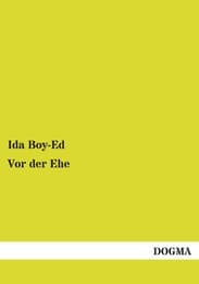 Cover von Vor der Ehe