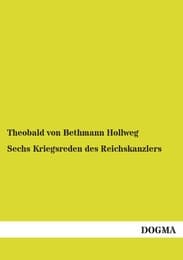 Cover von Sechs Kriegsreden des Reichskanzlers