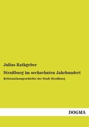 Cover von Straßburg im sechzehnten Jahrhundert