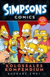Cover von Simpsons Comics Kolossales Kompendium 2
