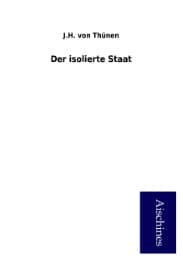 Cover von Der isolierte Staat