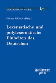 Cover von Lexematische und polylexematische Einheiten des Deutschen