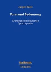 Cover von Form und Bedeutung