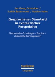 Cover von Gesprochener Standard in syntaktischer Perspektive