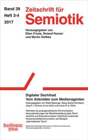 Cover von Zeitschrift für Semiotik / Digitaler Dschihad