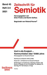 Cover von Zeitschrift für Semiotik / Und in alle Ewigkeit ... Kommunikation über 10000 Jahre