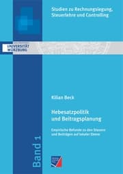 Cover von Hebesatzpolitik und Beitragsplanung