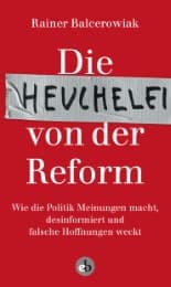 Cover von Die Heuchelei von der Reform