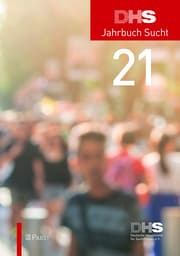 Cover von DHS Jahrbuch Sucht 2021