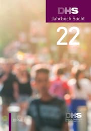 Cover von DHS Jahrbuch Sucht 2022