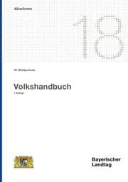 Cover von Bayerischer Landtag 18. Wahlperiode