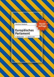 Cover von Sonderausgabe Europäisches Parlament 9. Wahlperiode