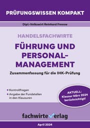 Cover von Handelsfachwirte: Führung und Personalmanagement