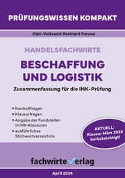 Cover von Handelsfachwirte: Beschaffung und Logistik