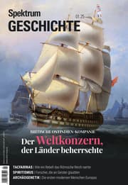 Cover von Spektrum Geschichte 1/2025 - Britische Ostindien-Kompanie