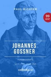 Cover von Johannes Goßner 1773 - 1858