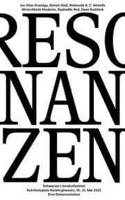 Cover von Resonanzen - Schwarzes Literaturfestival
