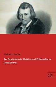 Cover von Zur Geschichte der Religion und Philosophie in Deutschland