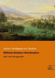 Cover von Wilhelm Meisters Wanderjahre