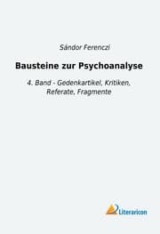 Cover von Bausteine zur Psychoanalyse
