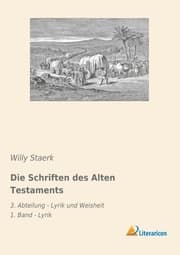 Cover von Die Schriften des Alten Testaments