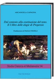 Cover von Dal contesto alla costituzione del testo. Il I libro delle elegie di Properzio