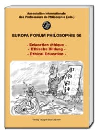 Cover von - Education éthique - / - Ethische Bildung - /- Ethical Education -