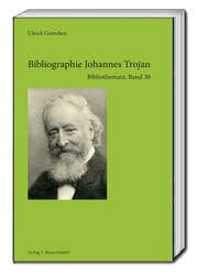 Cover von Bibliographie Johannes Trojan