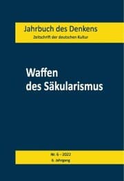 Cover von Waffen des Säkularismus