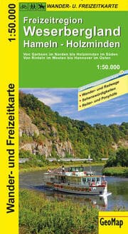 Cover von Freizeitregion Weserbergland Wander- und Freizeitkarte