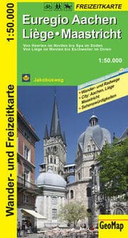 Cover von Euregio Aachen, Liège, Maastricht Wander- und Freizeitkarte