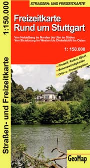 Cover von Rund um Stuttgart - Freizeit- und Straßenkarte