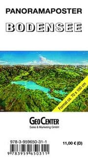 Cover von Panoramakarte Bodensee