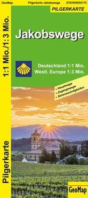 Cover von Jakobswege Deutschland und westliches Europa