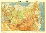 Cover von Historische Karte: SOWJETUNION 1951 (gerollt)