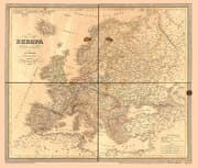 Cover von Historische Karte: Europa 1832 [gerollt]