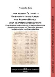 Cover von Liber Hrabani De computo. Die komputistische Schrift von Rabanus Maurus über die Osterfestberechnung
