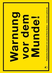 Cover von Warnung vor dem Munde!
