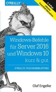 Cover von Windows-Befehle für Server 2016 und Windows 10