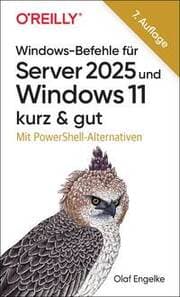 Cover von Windows-Befehle für Server 2025 und Windows 11 - kurz & gut
