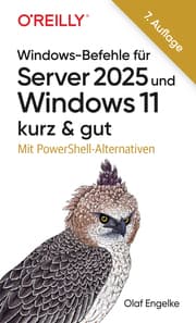 Cover von Windows-Befehle für Server 2025 und Windows 11 - kurz & gut
