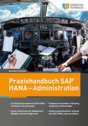 Cover von Praxishandbuch SAP HANA - Administration