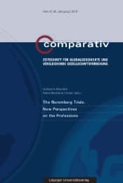 Cover von The Nuremberg Trials - New Perspectives on the Professions