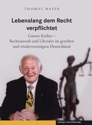Cover von Lebenslang dem Recht verpflichtet