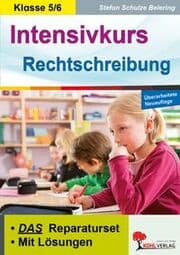 Cover von Intensivkurs Rechtschreibung / Klasse 5-6